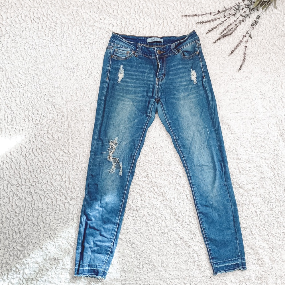WAX Jeans Stretchy blue Skinny jeans/jeggings